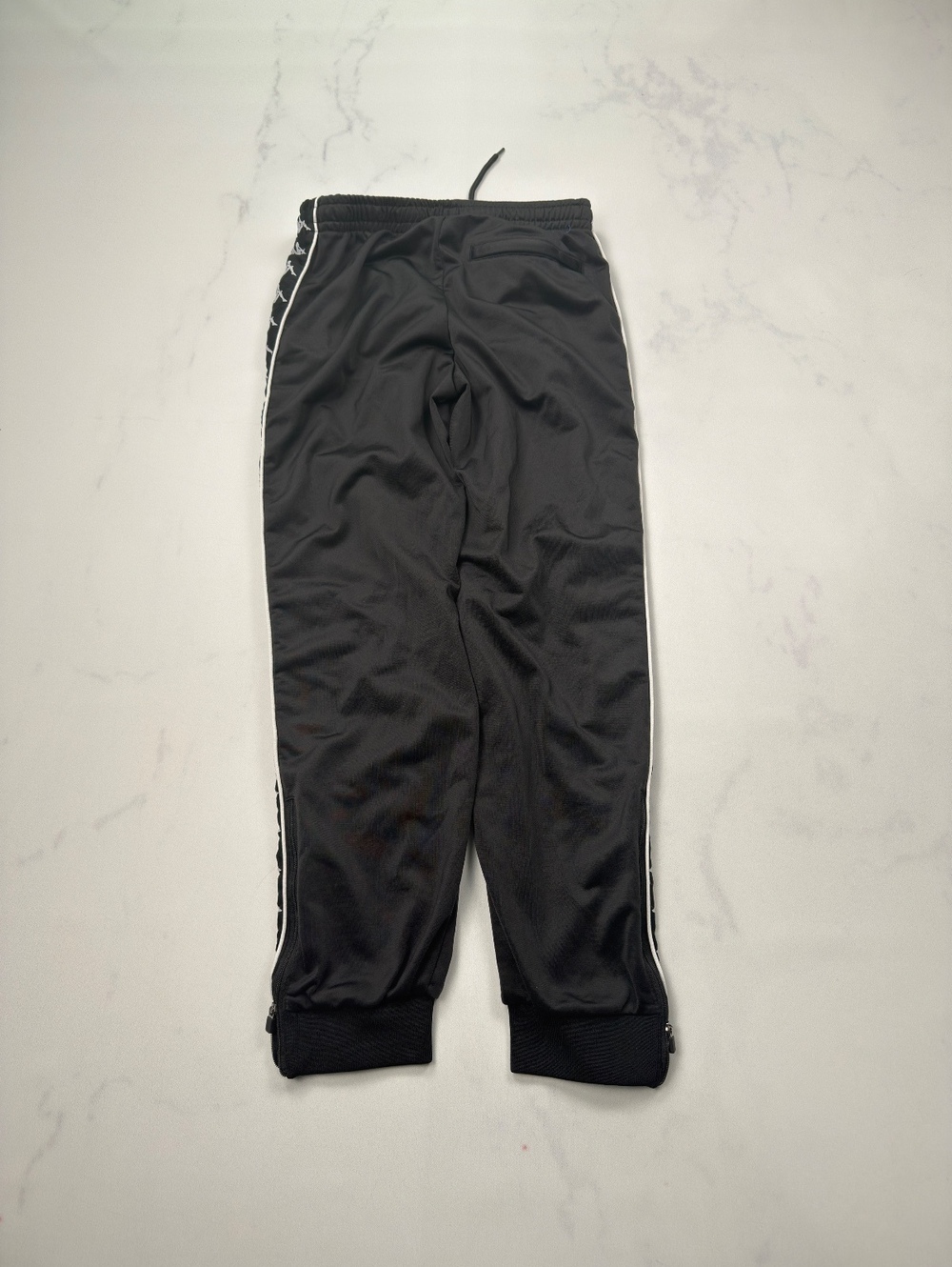 Kappa Track Pants Black Sporty Streetwear - Boys 12 Years